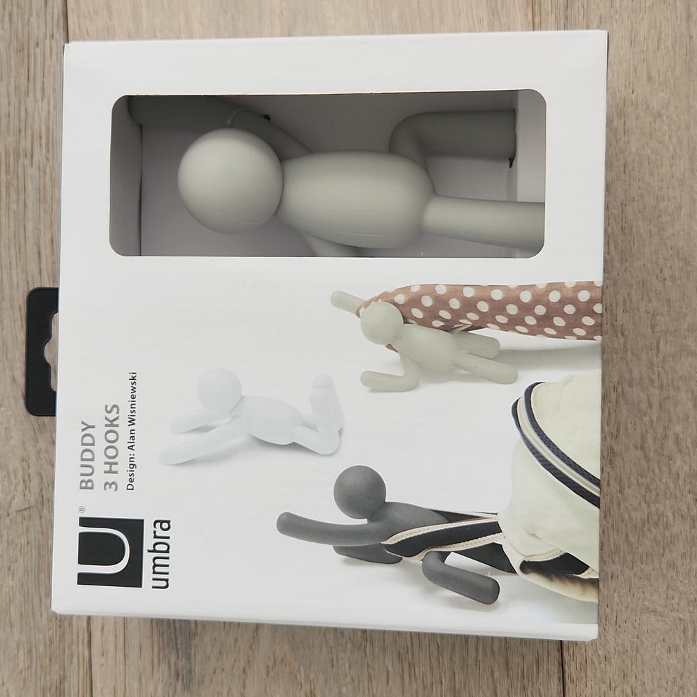Umbra Buddy wall hooks set of 3